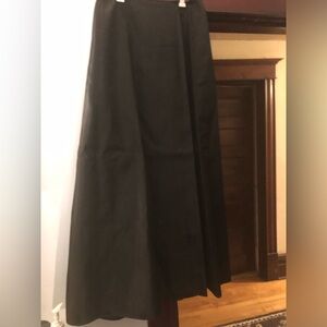August Hale Elegant Black Maxi Skirt Sz 6